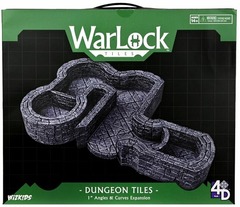 Warlock Tiles: Dungeon Tiles Expansion Pack - 1 in. Angles & Curves